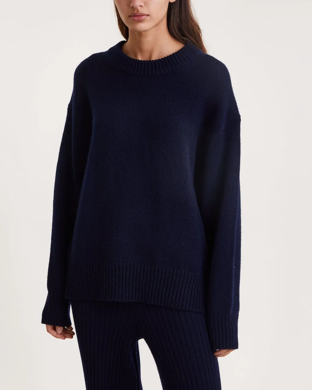 LISA YANG   Sweater Renske Navy 